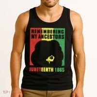 Remembering My Ancestors Juneteenth Black Freedom 1865 Tank Top thumb 3