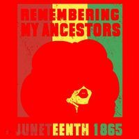 Remembering My Ancestors Juneteenth Black Freedom 1865 Santa Hat thumb 1