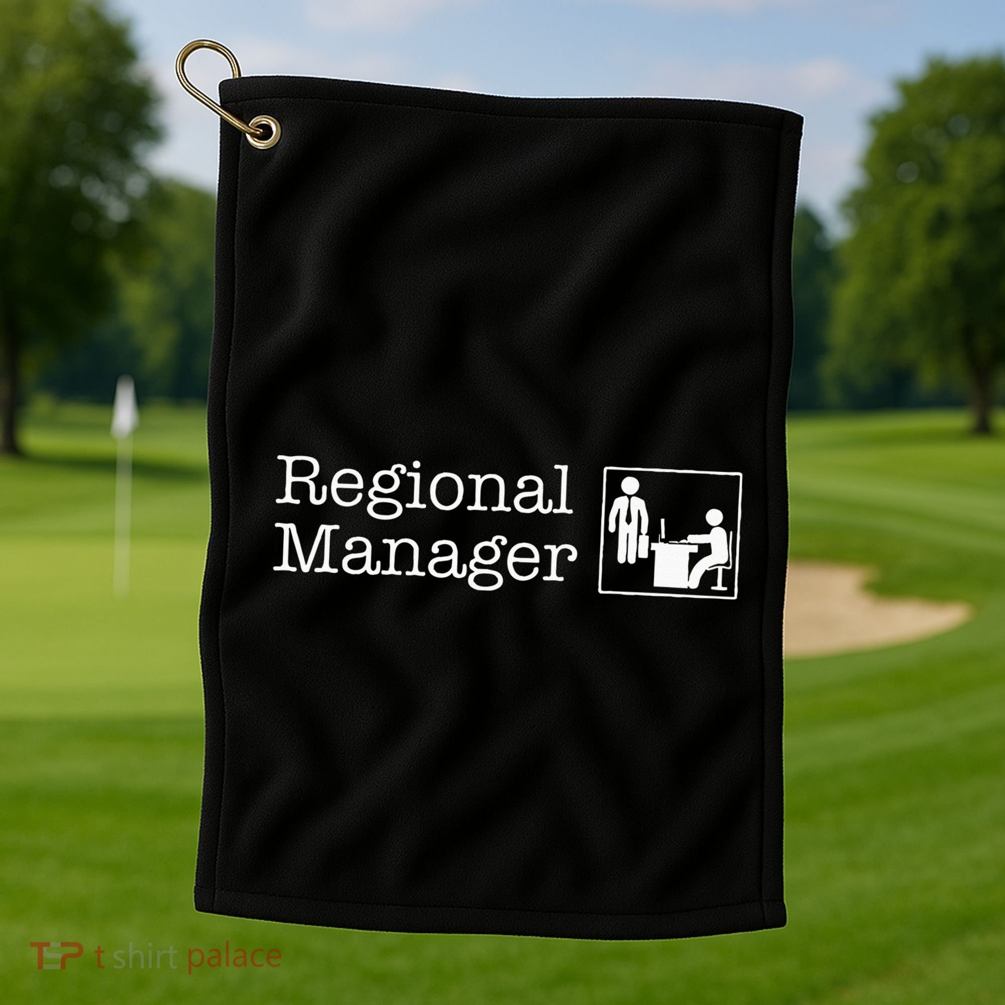 Regional Manager Assistant To The Regional Manager Matching Golf Towel
