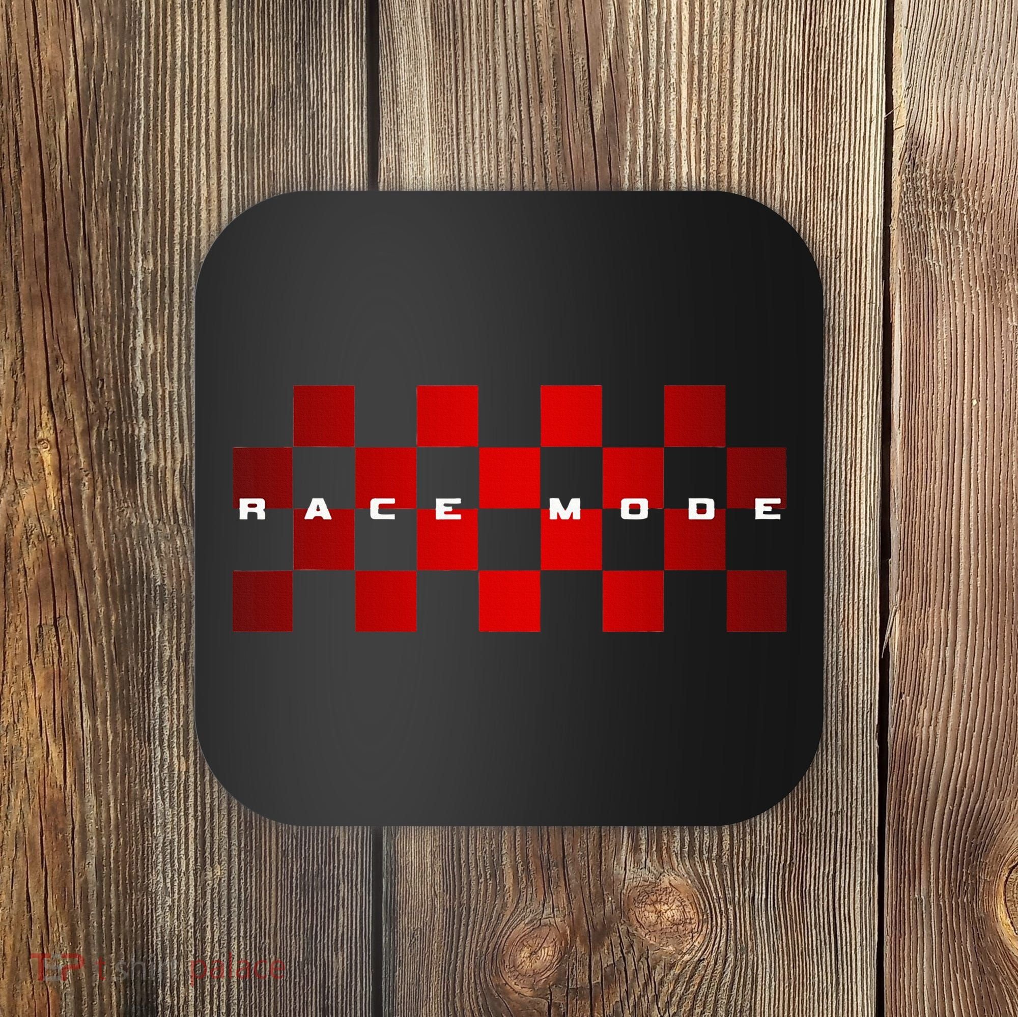 Race Mode Apparel Racing Coaster