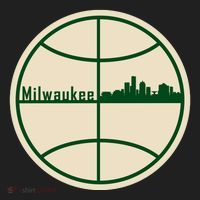 Retro Milwaukee Basketball Home Game Baskeball Fan Beanie thumb 2