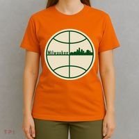 Retro Milwaukee Basketball Home Game Baskeball Fan T-Shirt thumb 4