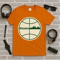Retro Milwaukee Basketball Home Game Baskeball Fan T-Shirt thumb 5