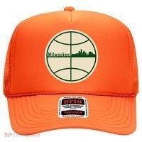 Retro Milwaukee Basketball Home Game Baskeball Fan Hat thumb 0