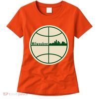 Retro Milwaukee Basketball Home Game Baskeball Fan Women's T-Shirt thumb 0