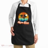 Retro Myrtle Beach South Carolina Summer 90s Beach Souvenirs Apron thumb 2