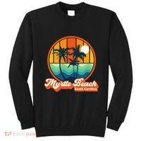 Retro Myrtle Beach South Carolina Summer 90s Beach Souvenirs Sweatshirt thumb 0