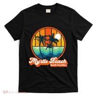 Retro Myrtle Beach South Carolina Summer 90s Beach Souvenirs T-Shirt thumb 0