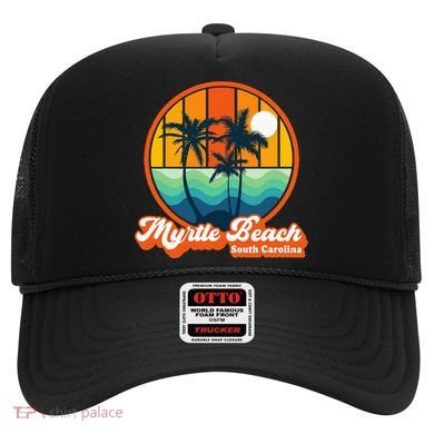 Retro Myrtle Beach South Carolina Summer 90s Beach Souvenirs Hat
