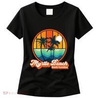 Retro Myrtle Beach South Carolina Summer 90s Beach Souvenirs Women's T-Shirt thumb 0