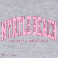 Retro Myrtle Beach South Carolina beach wo summer Women's Sweatshirt thumb 2