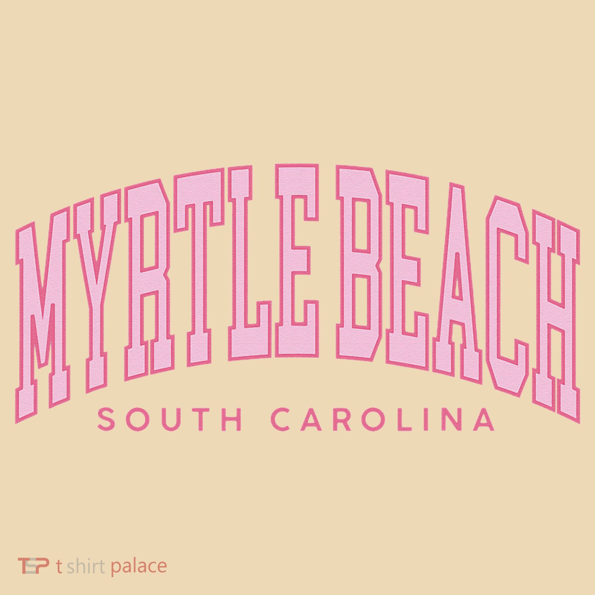 Retro Myrtle Beach South Carolina beach wo summer Tote Bag