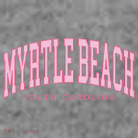 Retro Myrtle Beach South Carolina beach wo summer Toddler Hoodie thumb 2