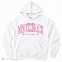 Retro Myrtle Beach South Carolina beach wo summer Hoodie thumb 0