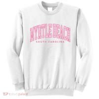 Retro Myrtle Beach South Carolina beach wo summer Sweatshirt thumb 0