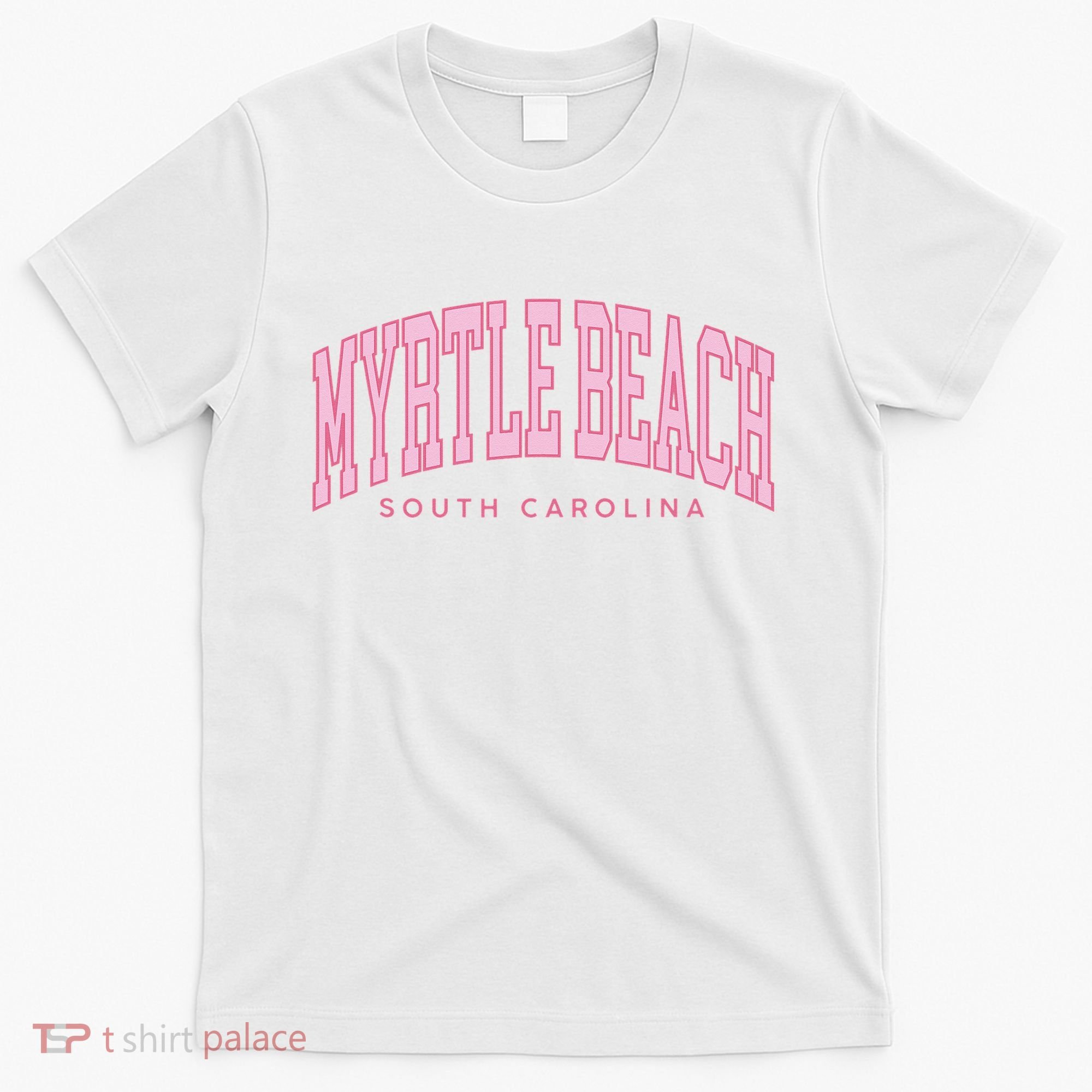 Retro Myrtle Beach South Carolina beach wo summer T-Shirt