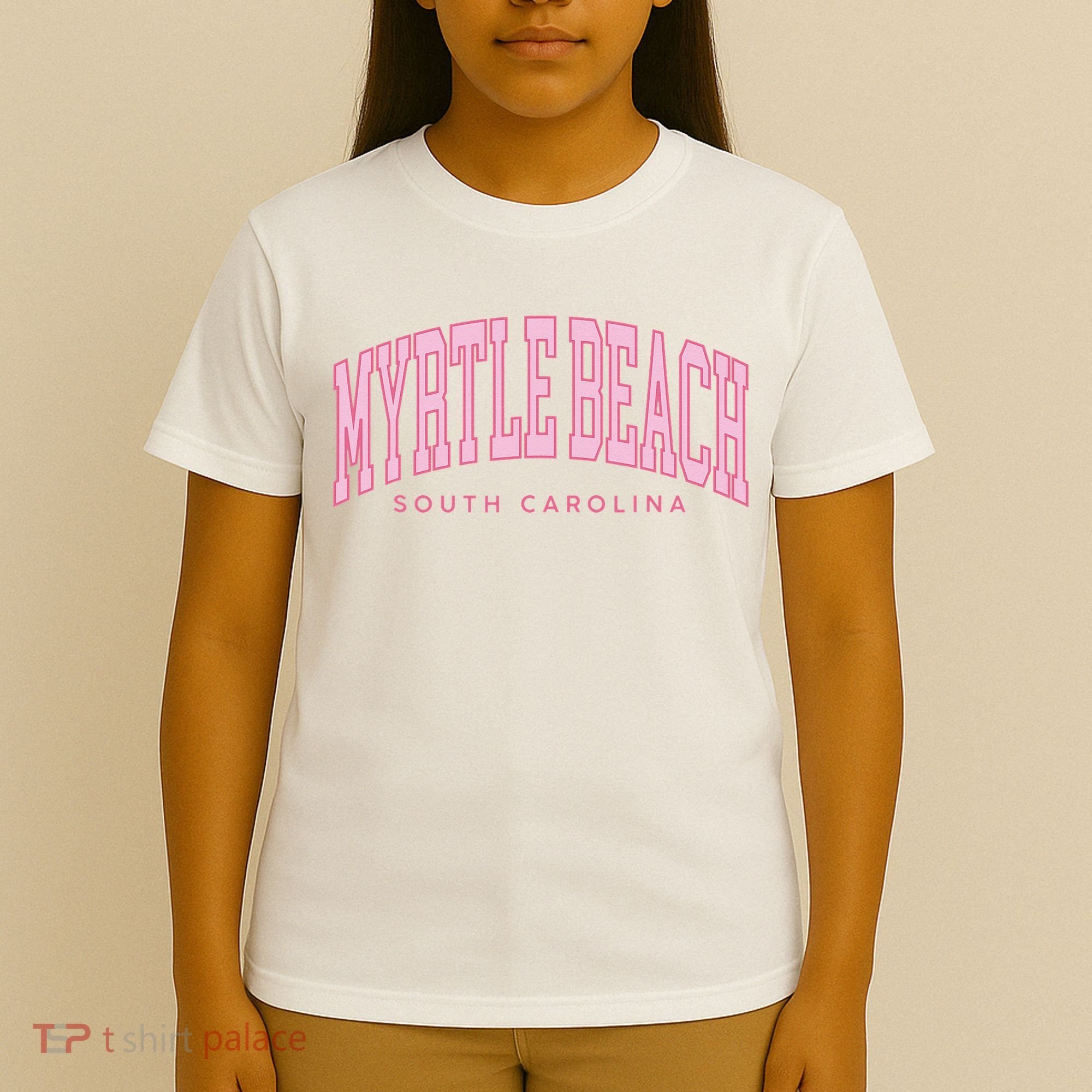 Retro Myrtle Beach South Carolina beach wo summer T-Shirt