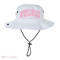 Retro Myrtle Beach South Carolina beach wo summer Bucket Hat thumb 0