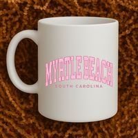 Retro Myrtle Beach South Carolina beach wo summer Coffee Mug thumb 2