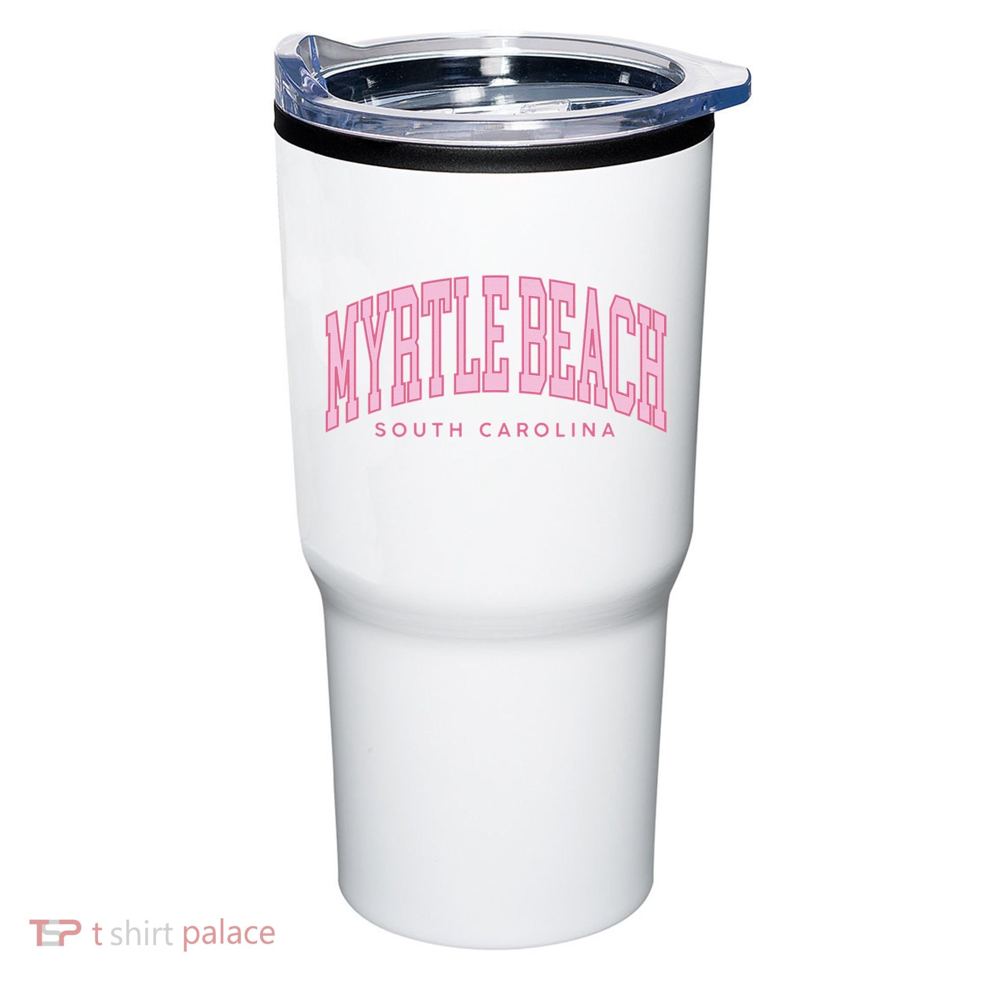 Retro Myrtle Beach South Carolina beach wo summer Tumbler