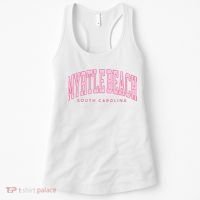 Retro Myrtle Beach South Carolina beach wo summer Women's Tank Top thumb 0
