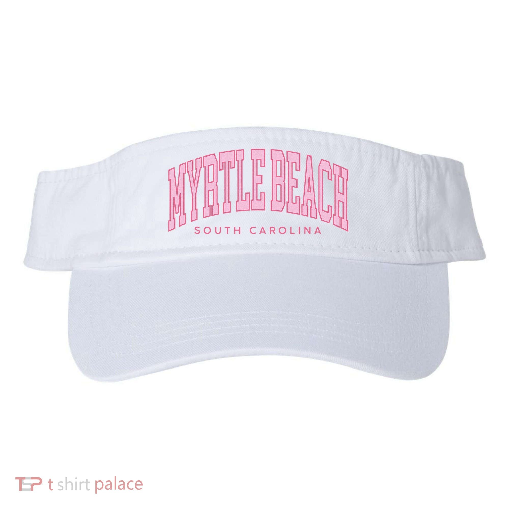 Retro Myrtle Beach South Carolina beach wo summer Visor