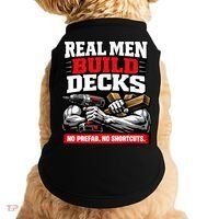 Real Men Build Decks Doggie Tank thumb 0