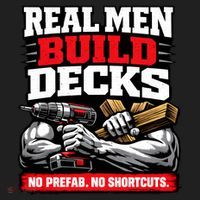 Real Men Build Decks Tumbler thumb 3