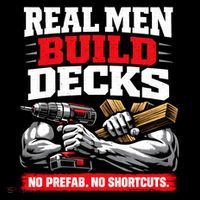 Real Men Build Decks Tank Top thumb 6