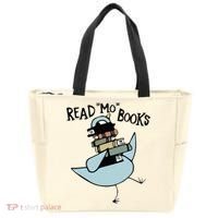 Read Mo Books Pigeon Library Reading Books Reader 2024 Tote Bag thumb 0