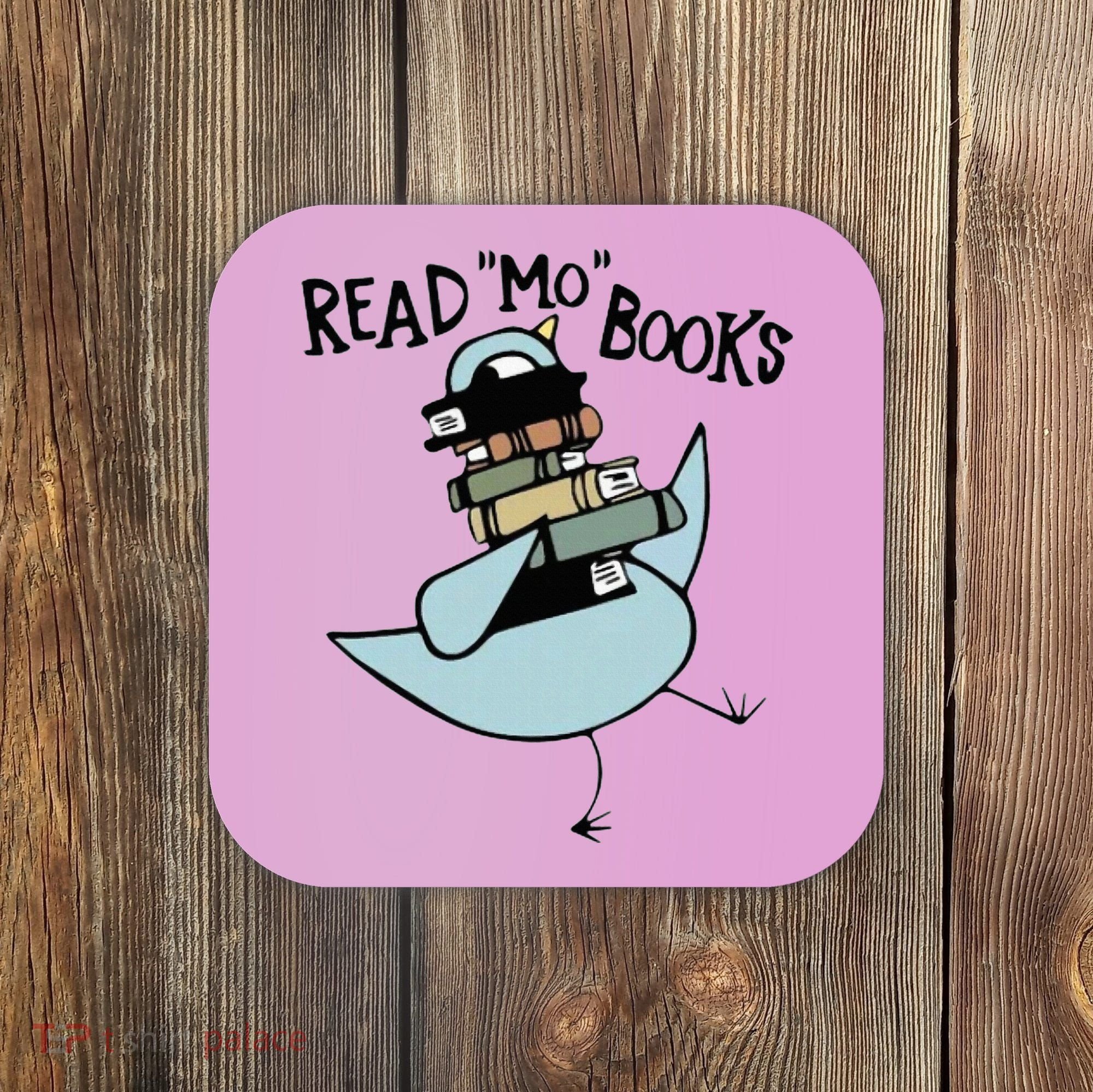 Read Mo Books Pigeon Library Reading Books Reader 2024 Coaster