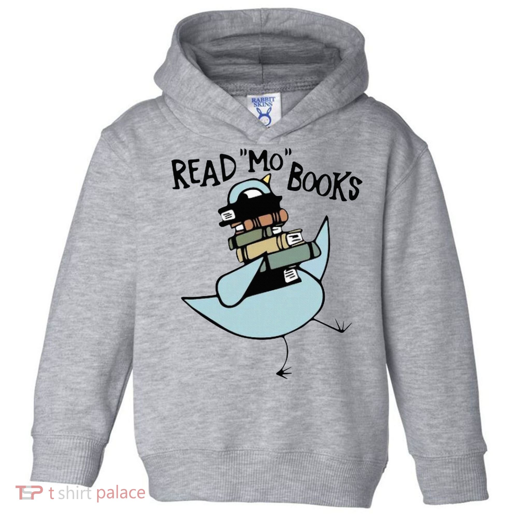 Read Mo Books Pigeon Library Reading Books Reader 2024 Toddler Hoodie