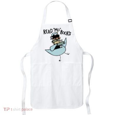 Read Mo Books Pigeon Library Reading Books Reader 2024 Apron