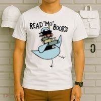 Read Mo Books Pigeon Library Reading Books Reader 2024 T-Shirt thumb 6