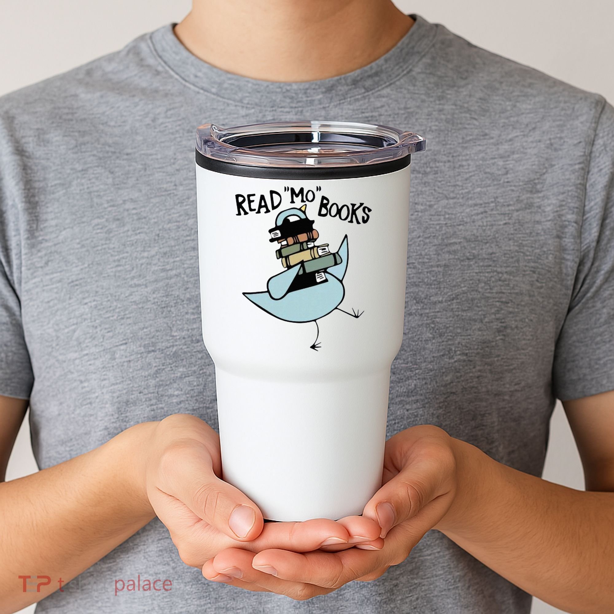 Read Mo Books Pigeon Library Reading Books Reader 2024 Tumbler