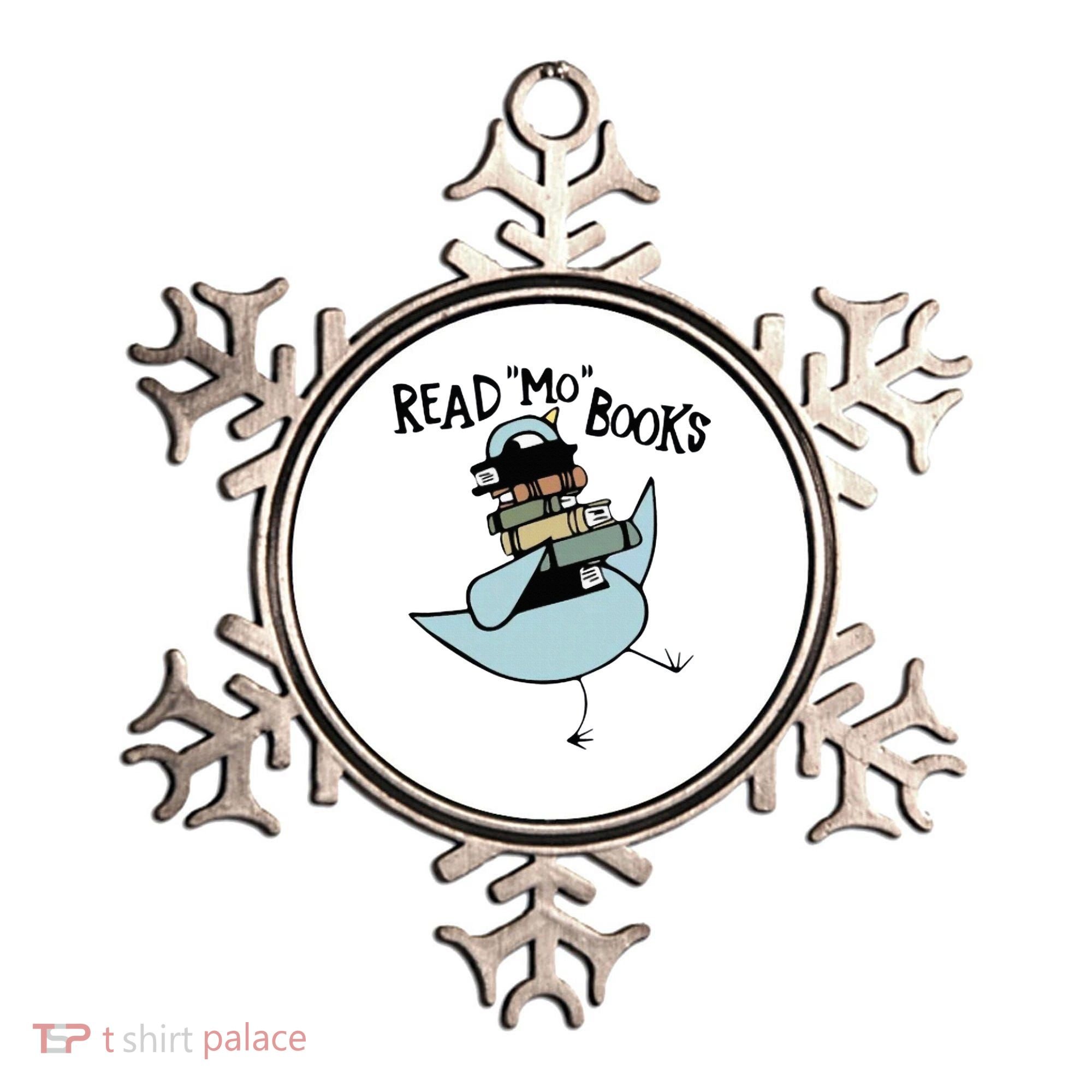 Read Mo Books Pigeon Library Reading Books Reader 2024 Ornament