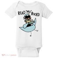 Read Mo Books Pigeon Library Reading Books Reader 2024 Baby Bodysuit thumb 0