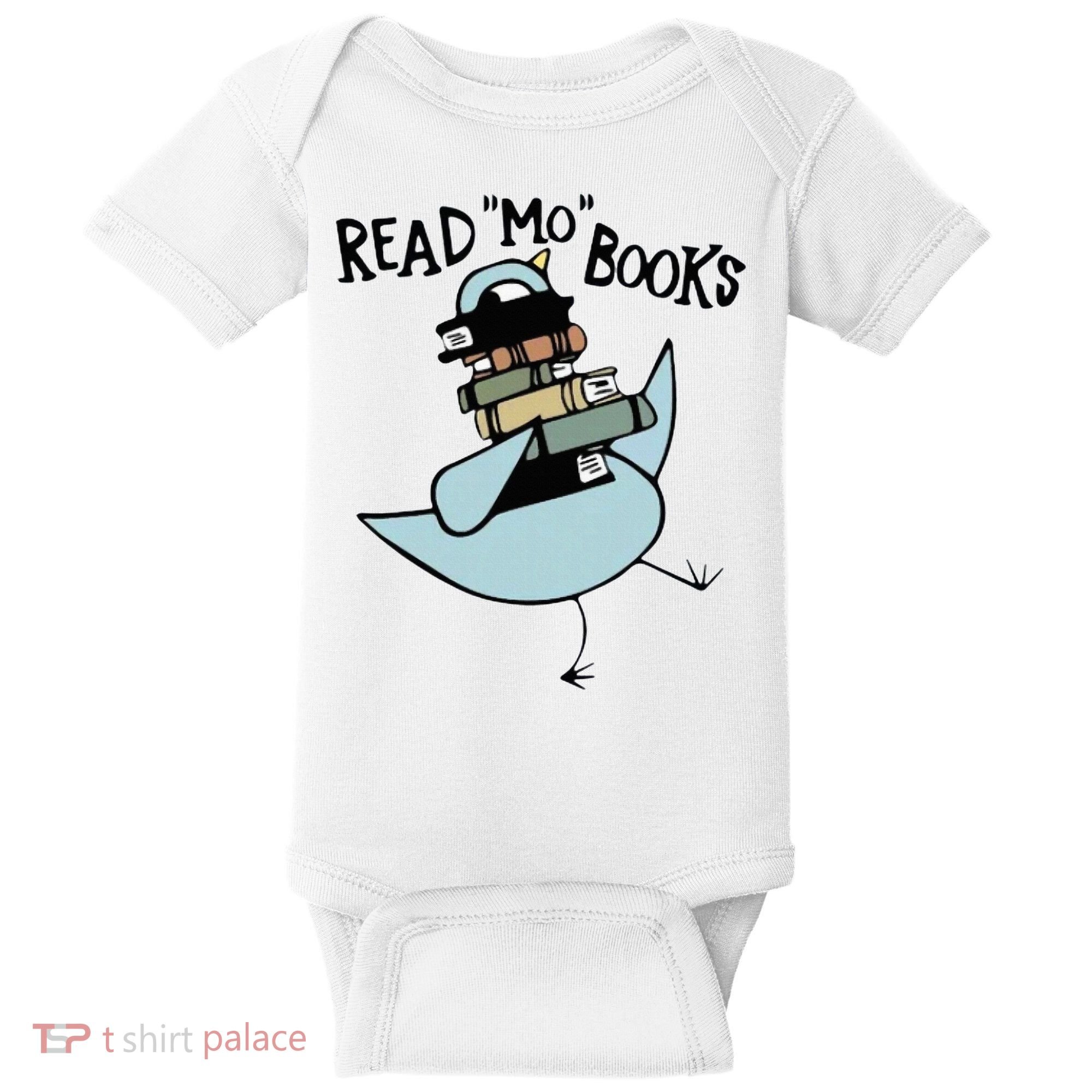Read Mo Books Pigeon Library Reading Books Reader 2024 Baby Bodysuit