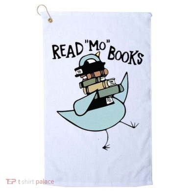 Read Mo Books Pigeon Library Reading Books Reader 2024 Golf Towel