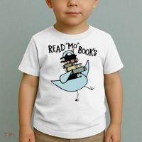 Read Mo Books Pigeon Library Reading Books Reader 2024 Toddler T-Shirt thumb 2