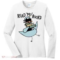 Read Mo Books Pigeon Library Reading Books Reader 2024 Women's Long Sleeve Shirt thumb 0