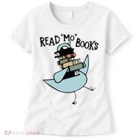 Read Mo Books Pigeon Library Reading Books Reader 2024 Women's T-Shirt thumb 0