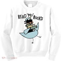 Read Mo Books Pigeon Library Reading Books Reader 2024 Kids Sweatshirt thumb 0