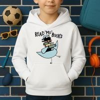 Read Mo Books Pigeon Library Reading Books Reader 2024 Kids Hoodie thumb 2