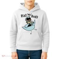 Read Mo Books Pigeon Library Reading Books Reader 2024 Kids Hoodie thumb 4