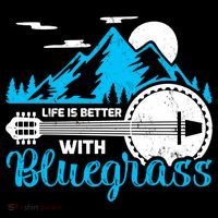 Retro Mountain Banjo Life Is Better With Bluegrass Gift Coffee Mug thumb 5