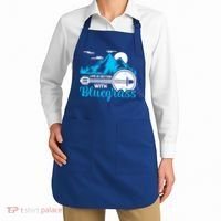 Retro Mountain Banjo Life Is Better With Bluegrass Gift Apron thumb 2