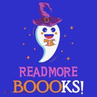 Read More Books Boo Halloween Costume Reading Lover Ghost Gift Mousepad thumb 1