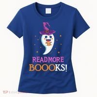 Read More Books Boo Halloween Costume Reading Lover Ghost Gift Women's T-Shirt thumb 0