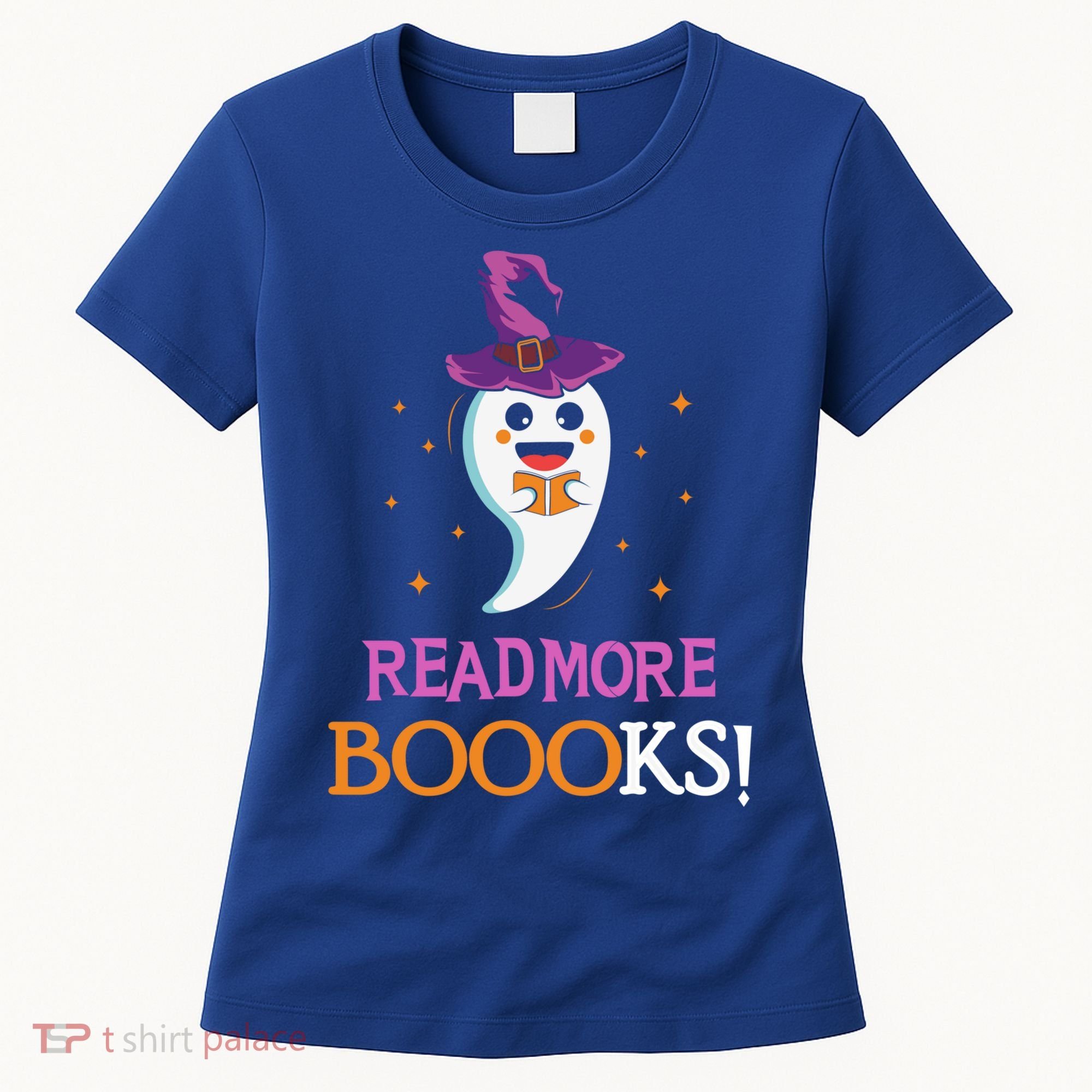 Read More Books Boo Halloween Costume Reading Lover Ghost Gift Women's T-Shirt